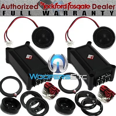 Rockford Fosgate Punch P1t-s Car 1  120w Pei Dome Tweeters & Crossovers New • $79.99