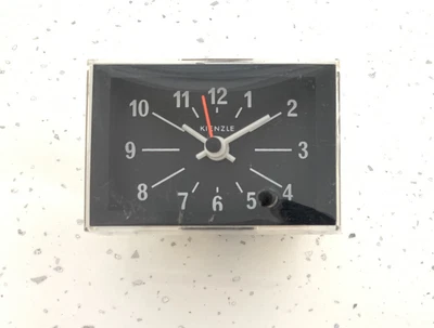 £29.99 • Buy Retro Kienzle Classic Car 12v Quartz Rectangular Clock Poss VW BMW Jaguar Volvo