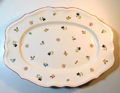 Villeroy & Boch  Petite Fleur  Pattern Oval Serving Platter (s)  17  Germany • $34.99