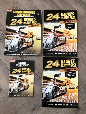 Motor Sport Racing Programme Le Mans 24 Hours 2013 • £7.95