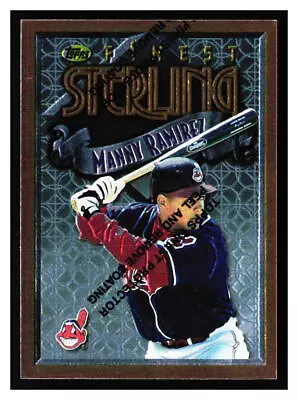 Manny Ramirez 1996 Finest #298 Cleveland Indians • $2.39