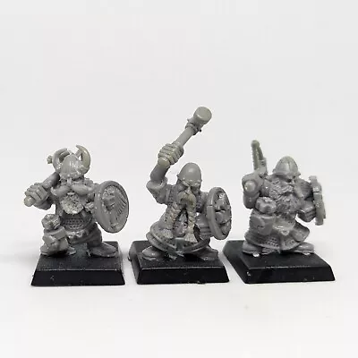 Warhammer Old World Dwarf Dwarves Plastic Warriors OOP Fantasy Battles WFB • $7.27