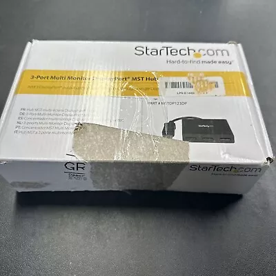 StarTech.com 3-Port Multi Monitor DisplayPort MST Hub - MSTDP123DP • $54.95