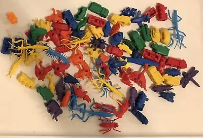 Huge Math Manipulative’s Transportation & Insects Counters Lot Of 100 Colorful • $15
