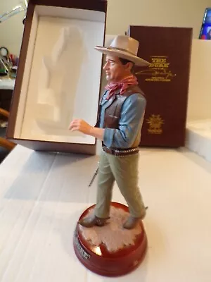 VANDER 50th ANN THE DUKE JOHN WAYNE CAST SCULPTURE WITH BASE  • $99.99