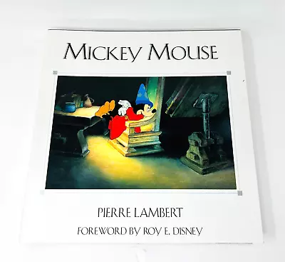 Mickey Mouse Hardcover Animation Art Book By Pierre Lambert • $109.99