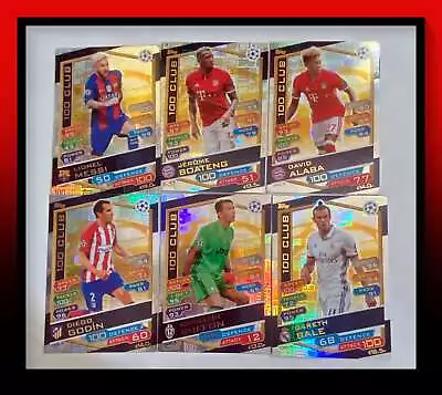 16-17 Topps Match Attax Champions League Trading Cards - 100 Club & Limited • £3