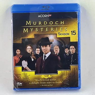 MURDOCH MYSTERIES: SEASON 1... MURDOCH MYSTERIES: SEASON 15 BD (6PC) Blu-Ray NEW • $31