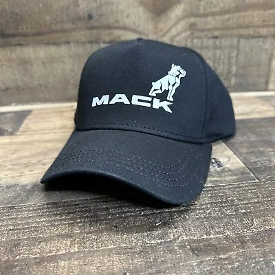 Mack Trucks Black & White Logo Cap/Hat MACK BRANDED • $30