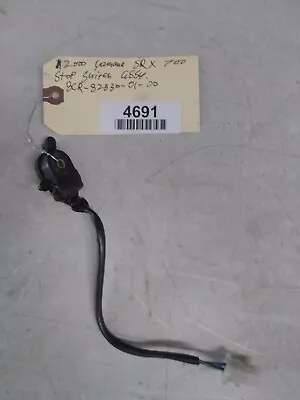 Yamaha Stop Switch Assy 8cr-82530-01-00 2000 Yamaha Srx 700 Triple • $16