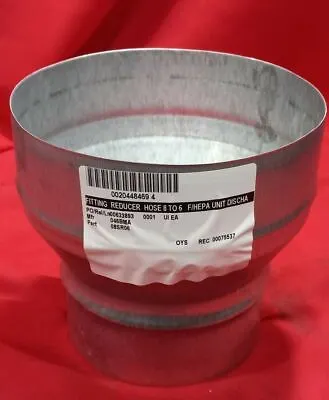 Ac Infinity Duct Reducer 8-inch To 6-inch Adapter Cone Galvanized Steel • $17.85