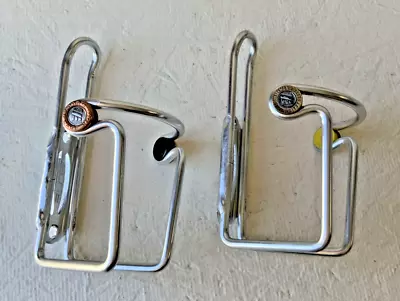 Elite Water Bottle Cages (2) Alloy 165 Grams For The Set No Hardware • $35