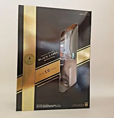 $149 • Buy Johnnie Walker 100th Anniversary Black Label Rare 375ml Bottle Set With Glasses!