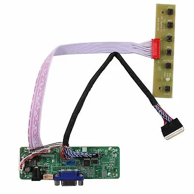 VGA LCD Controller Board For 10.1inch B101AW03 N101L6 LP101WSA 1024x600 LCD • $18.68