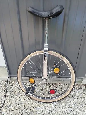 Vintage Schwinn Unicycle Silver 24  Wheel • $185