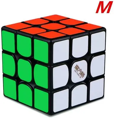 $13.95 • Buy QiYi Thunderclap V3 M MoFangGe 3x3x3 Black Magic Speed Cube USA Stock
