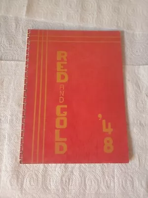 High School Yearbook The Red & Gold La Porte City Iowa Iowa 1948 Annual  • $7.99