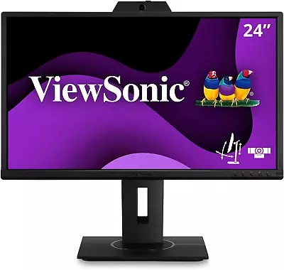 Viewsonic VG2440V 24 Inch 1080P IPS Video Conferencing Monitor With Integrated 2 • $243.99