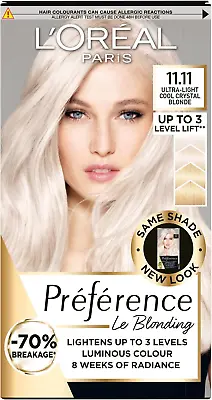 L'Oreal Paris Preference Hair Dye Long Lasting Luminous Permanent Hair Colour • £16.47