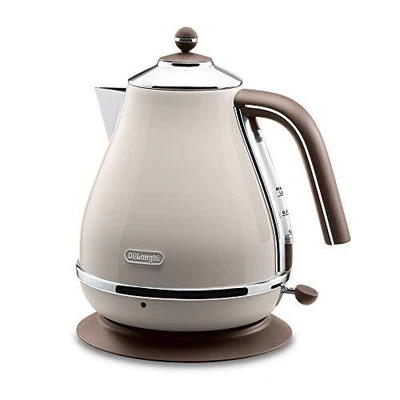 $230.16 • Buy DeLonghi Electric Kettle Icona Vintage Dolce Beige 1.0L KBOV1200J-BG