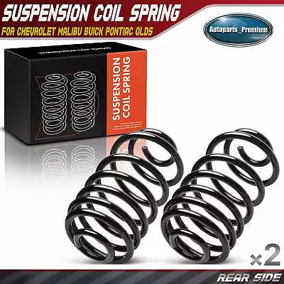 2Pcs Rear Coil Springs For Chevrolet Chevelle Buick Pontiac Oldsmobile Cutlass • $73.37