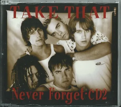 Take That - Never Forgot (album) 1995 Eu Cd2 Gary Barlow Mark Owen Jason Orange • £1.99