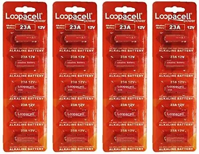 20 PCS FRESH Loopacell A23 23A/A23/E23A/GP23A/MN21 12V Alkaline Battery  • $9.99