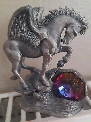 Myth & Magic - 3117 The Proud Pegasus - V RARE Tudor Mint Unicorn Horse Equine ! • £18.50