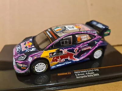 1/43 Scale IXO Models Ford Puma Rally 1 Acropolis Rally 2022 Craig Breen  • £44.99