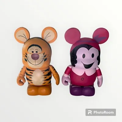 Disney Vinylmation Lot Of Two 3  Figures: Tigger And Rhapsody In Blue • $25