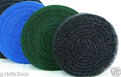 Matala 3-Pack Blue/Green/Gray Round Filter Mats-24  Diameter Rolls-pond Media • $239