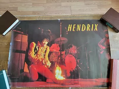 Jimi Hendrix Monterey Pop Festival Large Poster- Jim Marshall Photo 36 X 24 RARE • $175