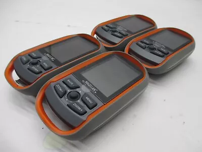 Lot Of 4 Magellan Explorist 310 Gray Orange Waterproof Hiking Gps Device T13-d2 • $62.95