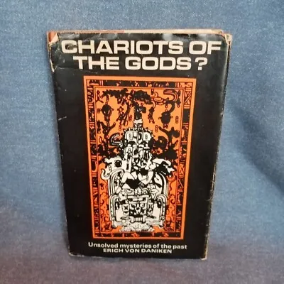 Chariots Of The Gods? Erich Von Daniken World Books 1970 Vintage Hardback Book • £28.80