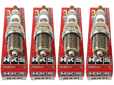 [Set Of 4] HKS 50003-M45i Super Fire Racing Iridium Spark Plugs Heat Range #9 • $116.88