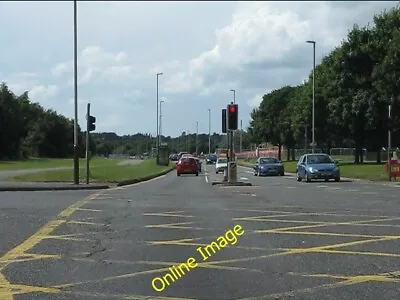 Photo 6x4 Troon Way At Gleneagles Avenue Traffic Lights Rushey Mead All L C2013 • $2.49