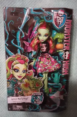 Monster High Gloom & Bloom Venus McFlytrap Doll NRFB • $100