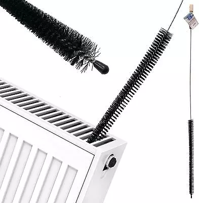 Radiator Cleaning Brush Long Reach Heater Dust Cleaner Flexible Bristle Duster • £6.99