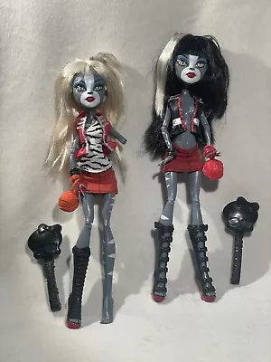 Monster High Meowlody & Purrsephone Werecat Twin Sisters Doll 2-Pack • $58