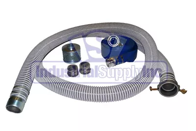 Suction Hose | PVC Clear Flexible | 2  X 20 FT | Conventional Kit | 100 FT Blue • $206.70