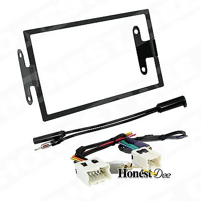 95-7417 Car Stereo Double Din Radio Install Dash Kit & Wires For Nissan W/ BOSE • $29.95