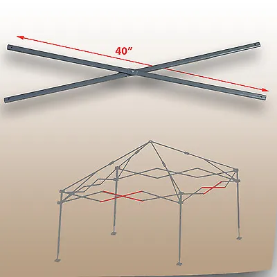 Coleman Ozark Trail 10 X 10 Gazebo Canopy 40  MIDDLE TRUSS BAR Replacement Part • $14.98