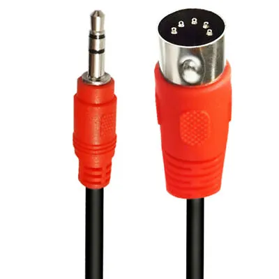 £8.95 • Buy 3.5mm To MIDI 5-Core Din Digital Audio Output Cable 0.5m
