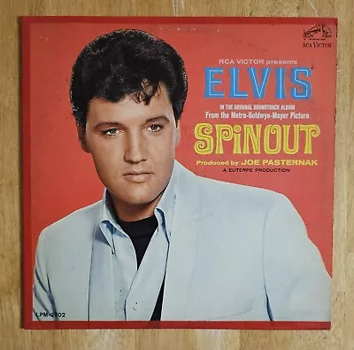 Elvis Presley  Spinout Soundtrack  VINTAGE MONO Vinyl LP Record VG+  RCA • $14.76