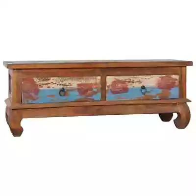 TV Cabinet Wooden Media Unit Stand Reclaimed Teak Wood/Solid Teak Wood VidaXL • £134.99