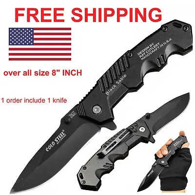 Pocket Knife Tactical Spring Open Assist Knife Folding Knife • $11.95