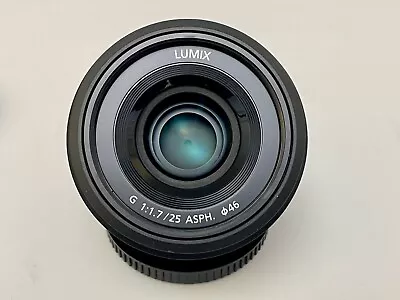 Panasonic LUMIX G 25mm F/1.7. Aspherical Prime Lens. Micro Four Thirds • £99