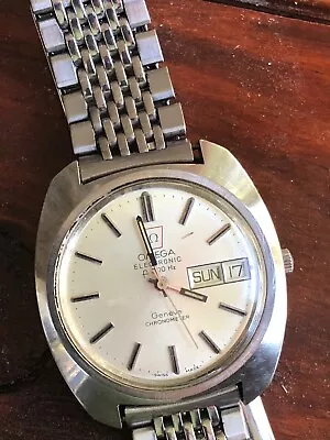 Omega F300 Geneve Chronometer - Tuning Fork Watch • $600