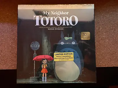 My Neighbor Totoro Ghibli Limited Edition Blu-ray + CD Miyazaki ENGLISH DUB NEW • $45.25