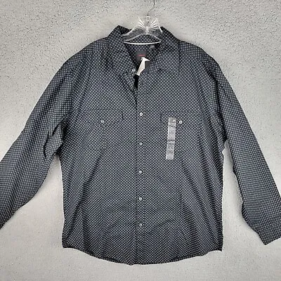 NEW JF J.Ferrar Modern Fit Mens Button Up Shirt Long Sleeve XL • $6.95